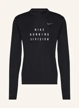 Nike: Чёрная рубашка  Dri FIT