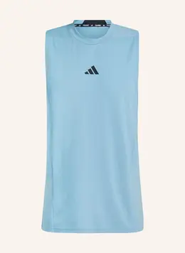 Adidas: Синяя майка 