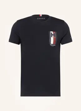 Tommy Hilfiger: Синяя футболка 