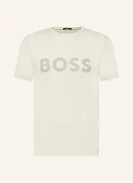 BOSS: Бежевая рубашка 