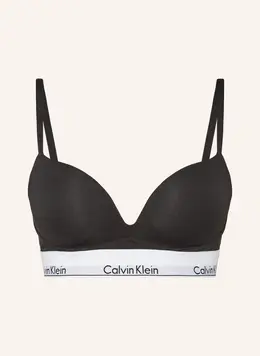 Calvin Klein: Чёрный бюстгальтер 