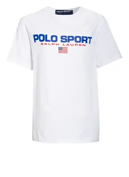 Polo Ralph Lauren: Белая футболка 