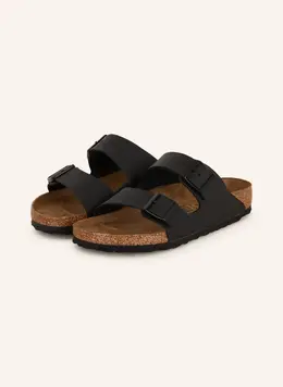 Birkenstock: Чёрные сабо  Arizona