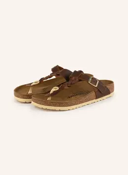 Birkenstock: Коричневые босоножки  Gizeh