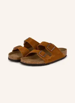 Birkenstock: Коричневые сабо  Arizona