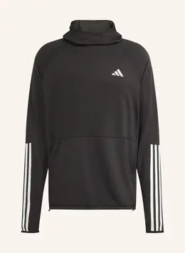 Adidas: Чёрная толстовка 