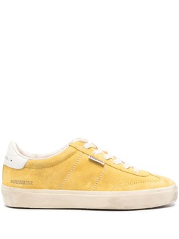 Golden Goose: Жёлтые кроссовки  Star