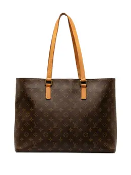 Louis Vuitton Pre-Owned: Коричневая сумка-шоппер