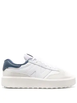 New Balance: Белые кроссовки 