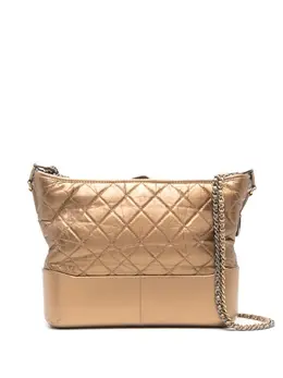 CHANEL Pre-Owned: Серебристая сумка через плечо 