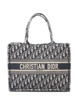 Christian Dior Pre-Owned: Синяя сумка-шоппер 