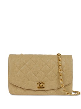 CHANEL Pre-Owned: Бежевая сумка 