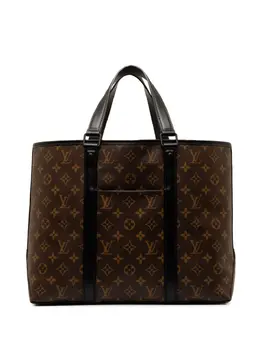 Louis Vuitton Pre-Owned: Коричневая сумка-шоппер 