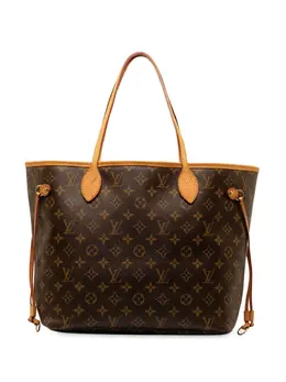 Louis Vuitton Pre-Owned: Коричневая сумка-шоппер