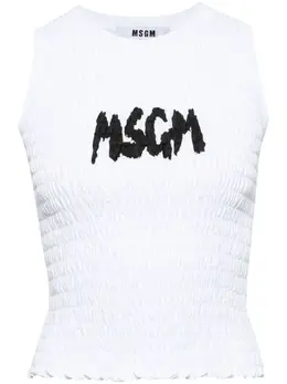 MSGM: Топ с принтом 