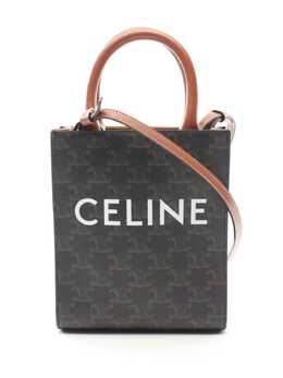 Céline Pre-Owned: Коричневая сумка-шоппер