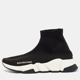 Balenciaga: Чёрные кроссовки  Speed Trainer