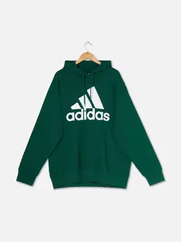 Adidas: Зелёная толстовка  Essentials