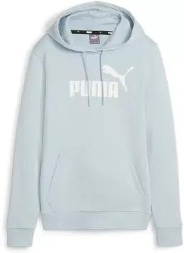 PUMA: Голубая толстовка  Ess