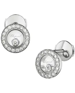 Chopard: Серьги  Happy Diamonds Icons