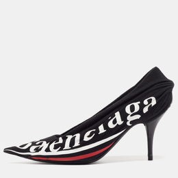 Balenciaga: Чёрные туфли  Knife