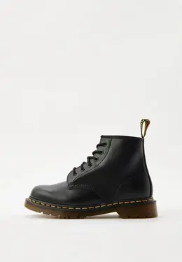 Dr. Martens: Чёрные ботинки 