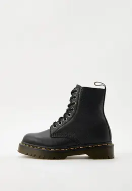 Dr. Martens: Чёрные ботинки 