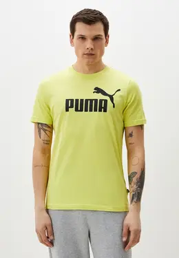 PUMA: Зелёная футболка 