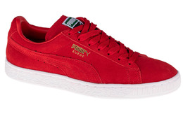 PUMA: Красные кроссовки  Suede Classic