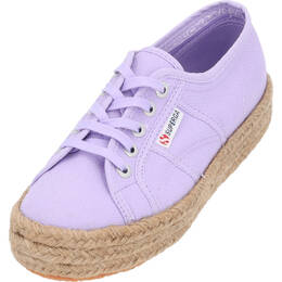 Superga: Фиолетовые кроссовки 