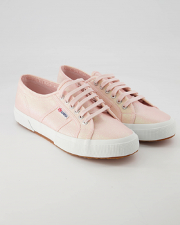 Superga: Розовые кроссовки 