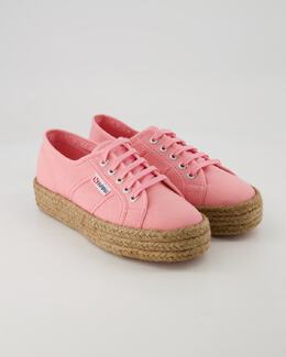 Superga: Розовые кроссовки 