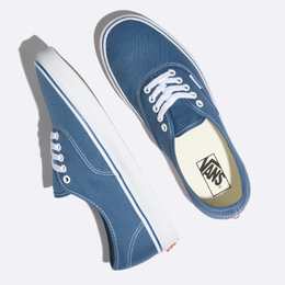 Vans: Синие кроссовки 