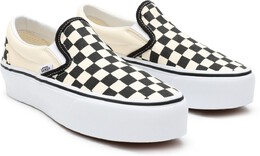 Vans: Бежевые кроссовки  Classic Slip On