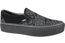 Vans: Чёрные кроссовки  Classic Slip On