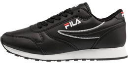 Fila: Чёрные кроссовки 