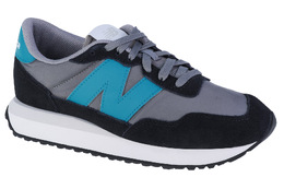 New Balance: Серые кроссовки 