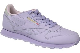 Reebok: Фиолетовые кроссовки  Classic Leather