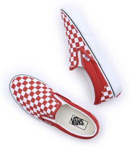 Vans: Белые кроссовки  Classic Slip On