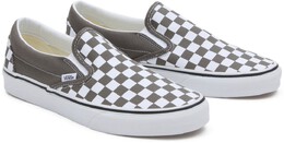 Vans: Серые кроссовки Classic Slip On