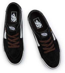 Vans: Чёрные кроссовки  Sk8 Low