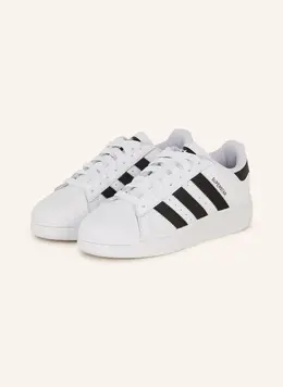 Adidas: Чёрные кроссовки  Superstar