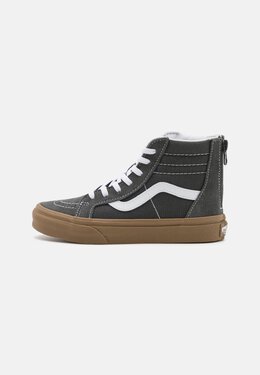 Vans: Серые кроссовки  Sk8-Hi