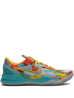 Nike: Голубые кроссовки 
