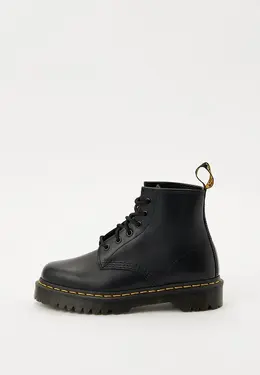 Dr. Martens: Чёрные ботинки 