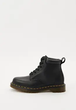 Dr. Martens: Чёрные ботинки 