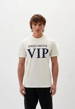 Dsquared2: Белая футболка 