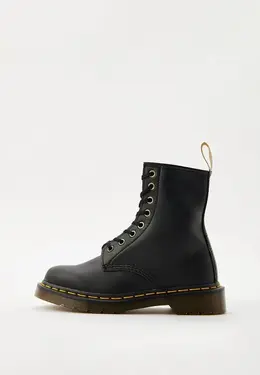 Dr. Martens: Чёрные ботинки 