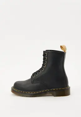 Dr. Martens: Чёрные ботинки 