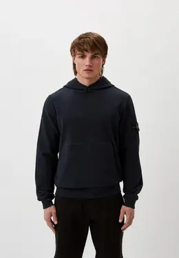 Stone Island: Синяя толстовка 